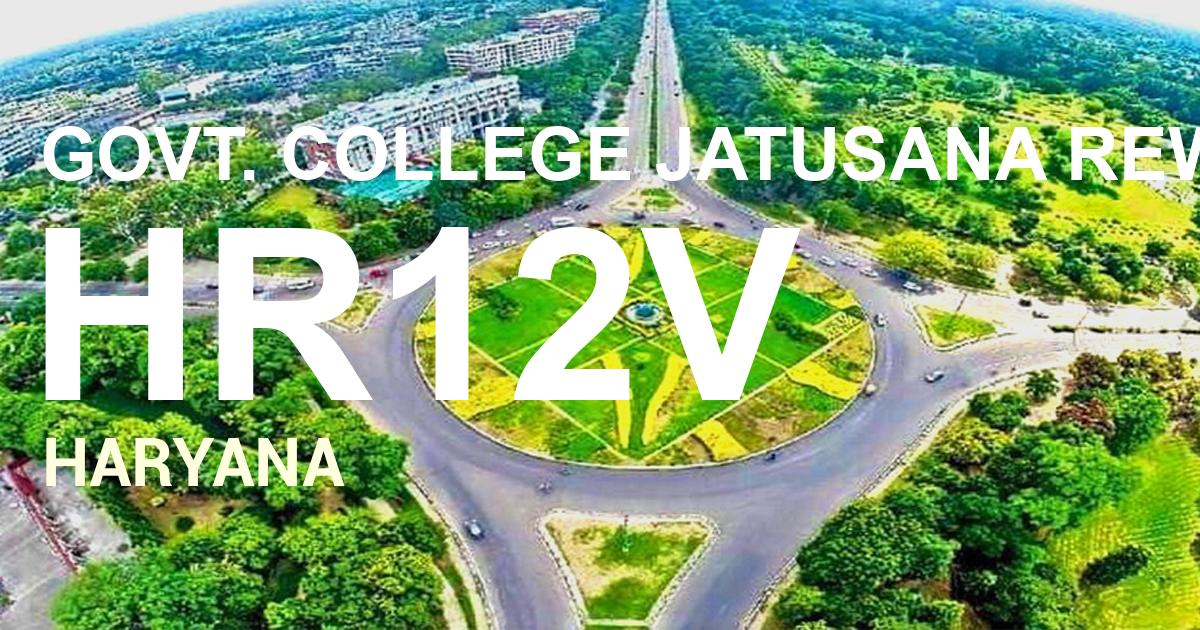 HR12V || GOVT. COLLEGE JATUSANA REWARI